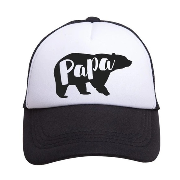 Tiny Trucker Co. Papa Bear trucker hat - Picture 1 of 3